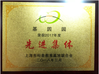 2018年科普教育先进集体